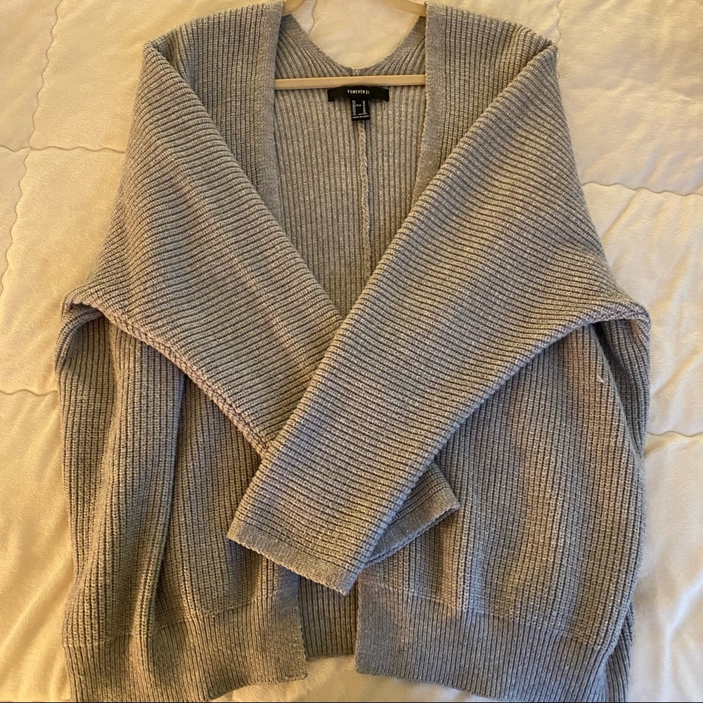 Forever 21 oversized cardigan